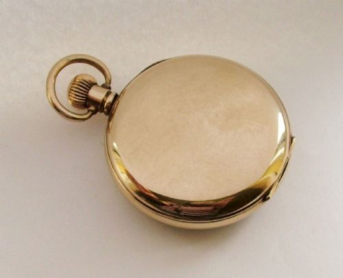 fig 1. Vintage 1920s Trojan pocket watch