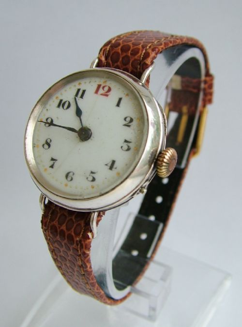 Lady's Silver Trench Watch, 1914