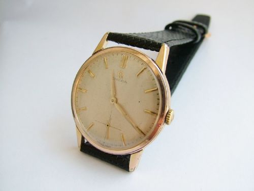 fig 1. Gents 1962 Omega hand-winding wrist watch