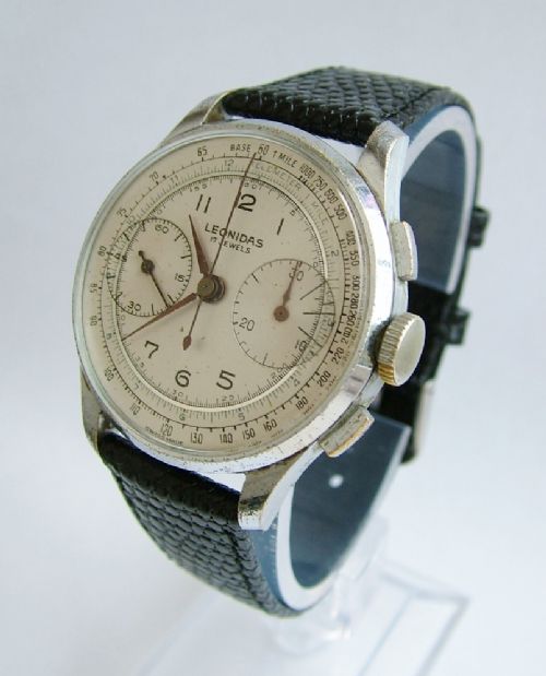 Gents 1950s Leonidas Chronograph / Wrist Watch