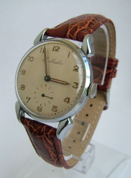 fig 1. Gents 1940s Paul Buhre wrist watch