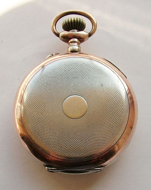 fig 1. 1920s G Teuteberg Gottingen silver pocket watch