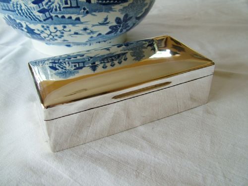 Vintage 1929 Silver Box, George Elisha Sumner