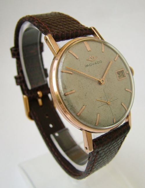 fig 1. Gents 1950s Movado wrist watch