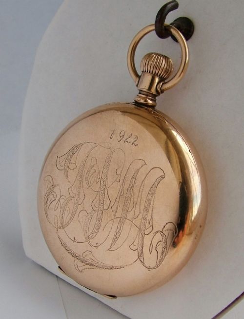 Antique Elgin Full Hunter Pocket Watch, 1905