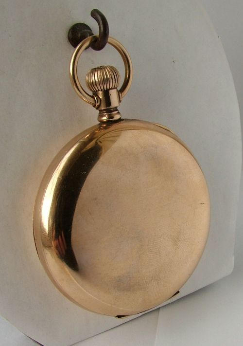 fig 2. Antique Elgin full hunter pocket watch, 1905
