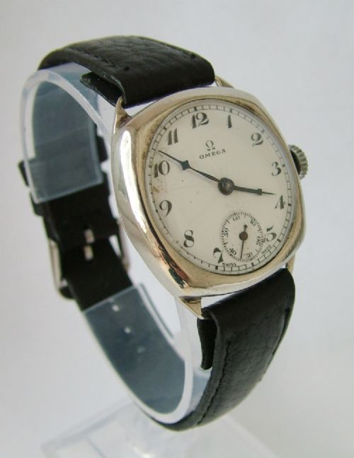 fig 1. Gents WW2 1940s Omega wrist watch