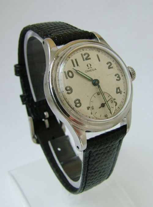 fig 1. Gents 1940s Omega wrist watch