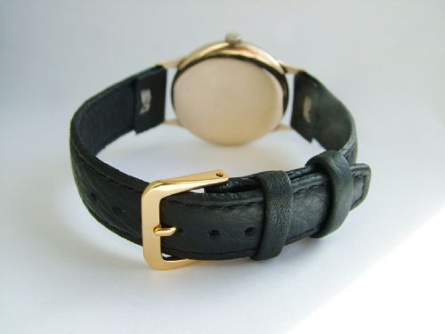 fig 2. Gents 9ct gold 1960 Tudor wrist watch, by Rolex