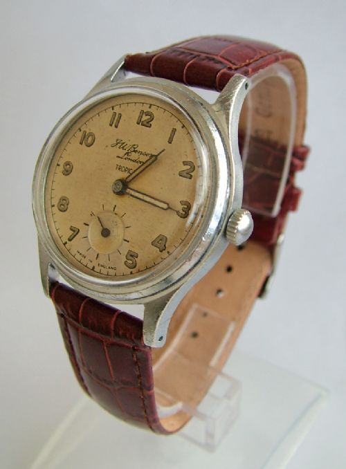 1950s J W Benson Tropical Wrist Watch