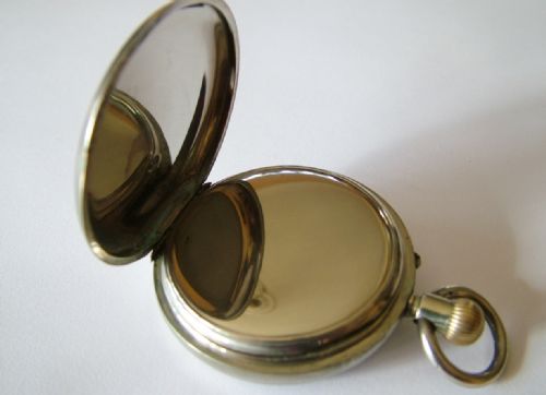 fig 2. Antique English three quarter plate pocket watch