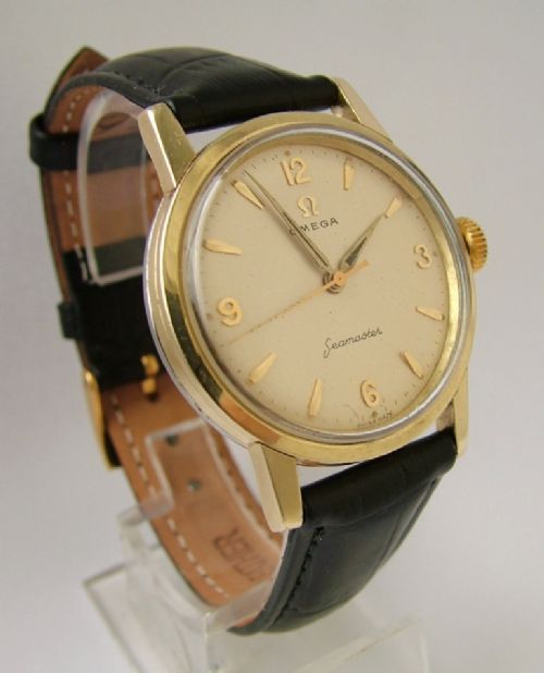 fig 2. Gents 1958 Omega Seamaster wrist watch