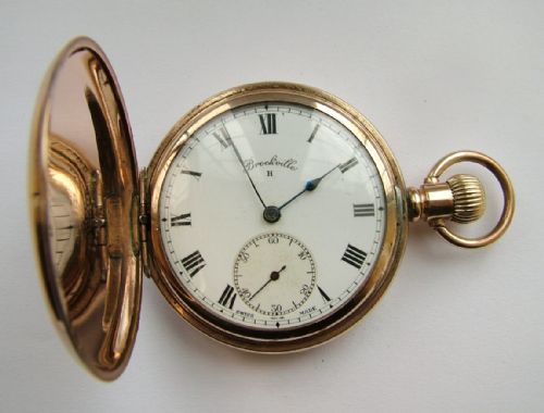1920s Full Hunter Pocket Watch, Brockville