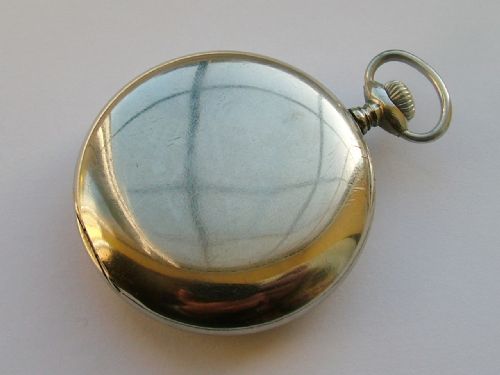 fig 1. Vintage 1930s Lanco pocket watch