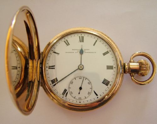 Antique Kendal & Dent Full Hunter Pocket Watch