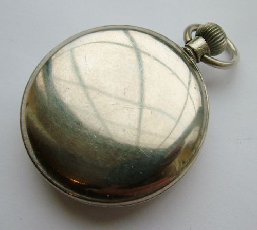 fig 1. Vintage 1940s Cortébert stem winding pocket watch