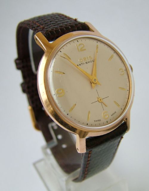 fig 1. Gents 1950s Oris wrist watch