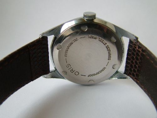 fig 2. Gents Oris wrist watch, 1950s