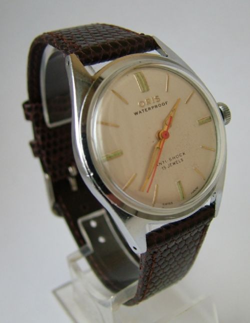 fig 1. Gents Oris wrist watch, 1950s