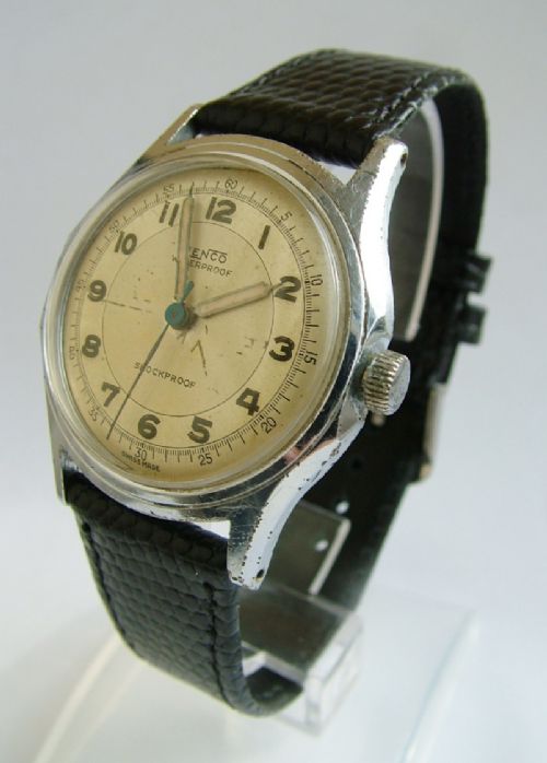 Gents 1940s Jenco Hand Winding Wrist Watch