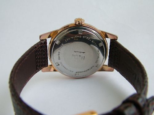 fig 2. Gents 1950s MuDu Doublematic wrist watch