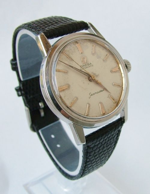 fig 1. Vintage 1960 Omega Seamaster gents automatic watch