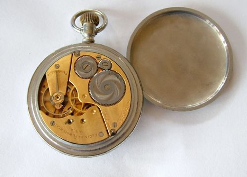 fig 1. 1942 Elgin pocket watch