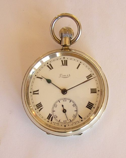 Vintage 1920s Limit Stem Winding Pocket Watch