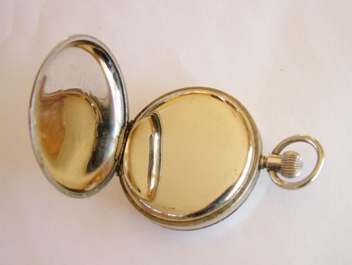 fig 2. Vintage 1920s Limit stem winding pocket watch