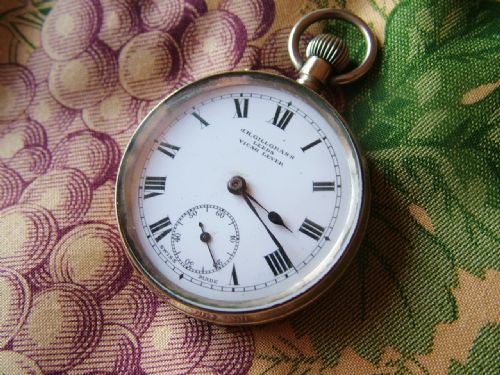 1920s Vicar Lever Pocket Watch, Gillgrass, Leeds