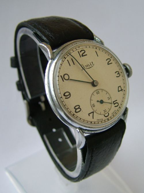 Gents 1940s Limit Hand Winding Wrist Watch
