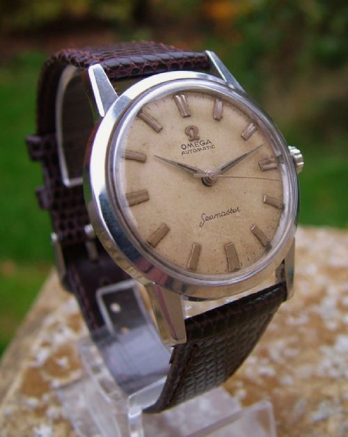 fig 1. Gents Omega Seamaster automatic watch, 1961