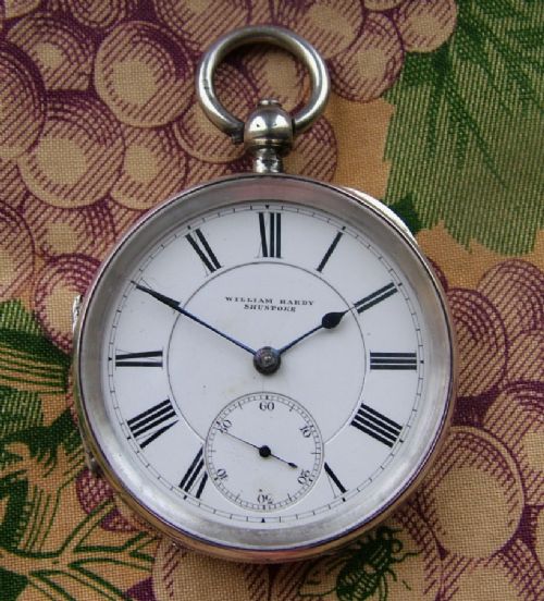 Antique William Hardy, Shustoke Fusee Pocket Watch