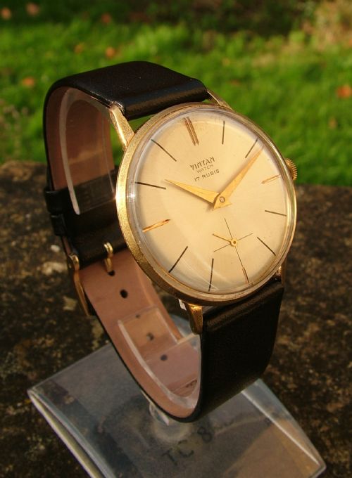 Gents 1950s Vintan Hand Winding Wrist Watch