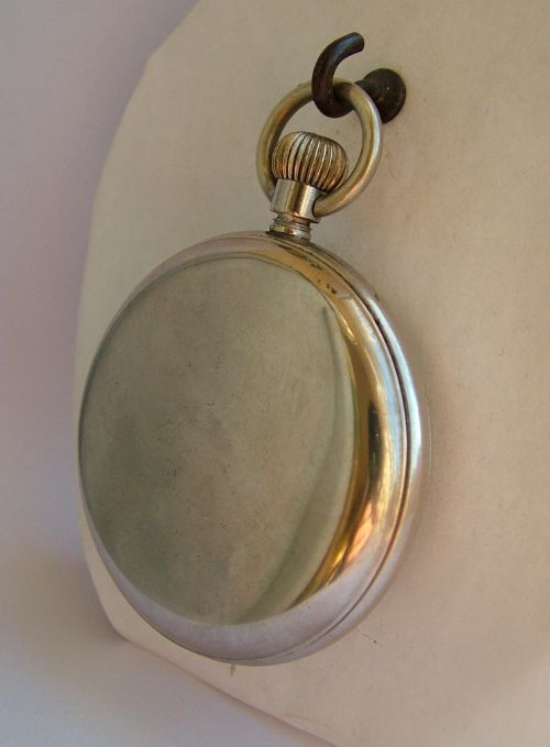 fig 1. Vintage 1930s stem-winding pocket watch