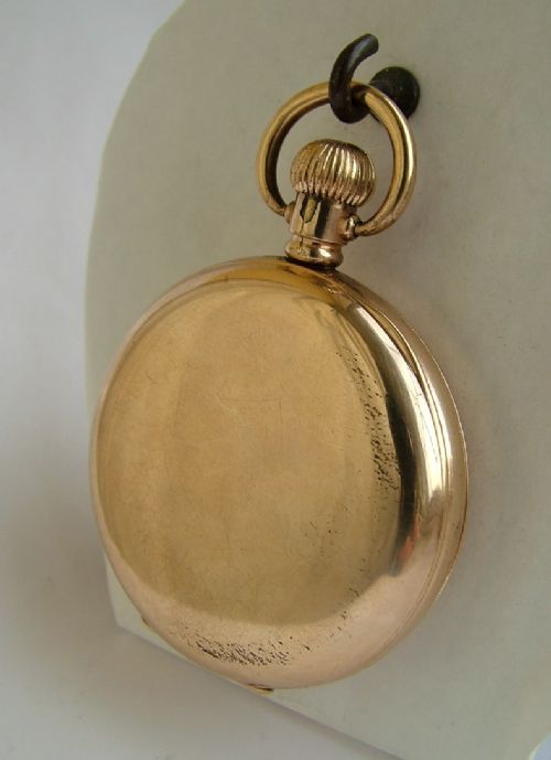 fig 2. Antique Elgin half hunter pocket watch, 1912