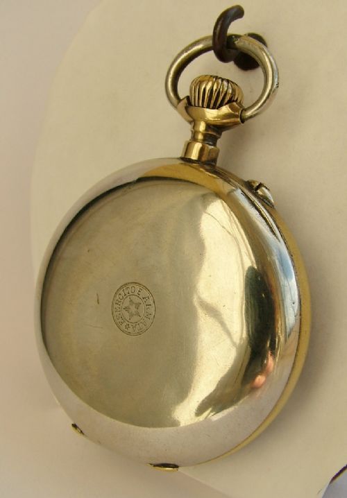 fig 2. Rare antique Systeme Roskopf sample pocket watch