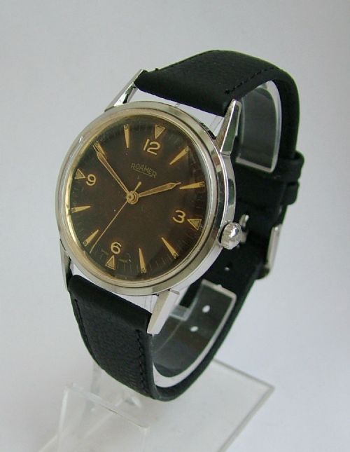 Gents 1950s Roamer Hand Winding Wrist Watch