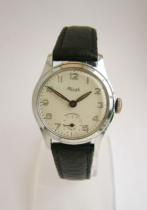 fig 2. Vintage 1950s Kienzle hand winding wrist watch