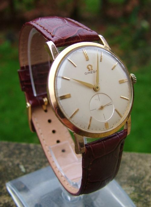 fig 1. Gents Omega wrist watch, 1961