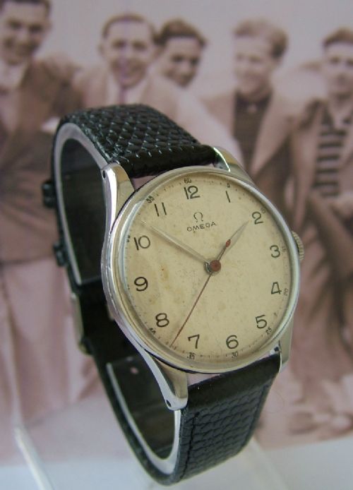 fig 1. Gents Omega wrist watch, 1939