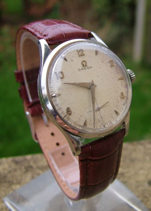fig 1. Gents 1950s Omega wrist watch