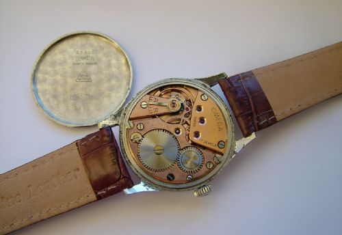 fig 2. Gents 1950s Omega wrist watch