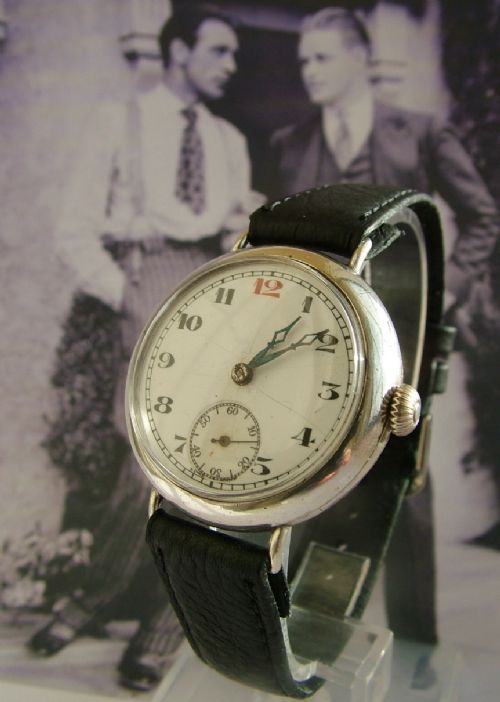 Gents 1934 Silver Wrist Watch