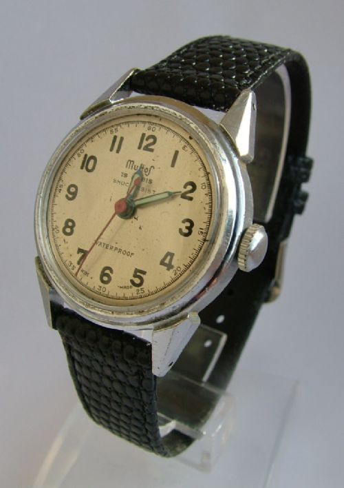 fig 1. 1940s Muros wrist watch