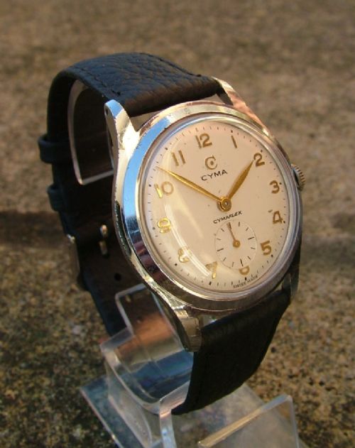 Gents 1950s Cyma Wrist Watch