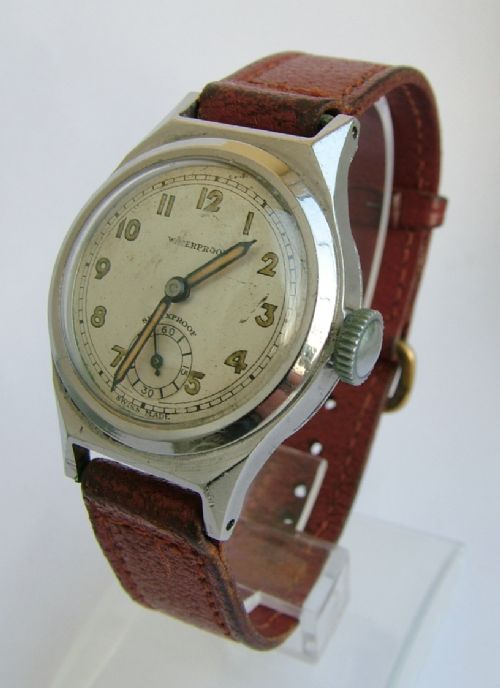 Vintage 1940s Swiss Hand Winding Wrist Watch