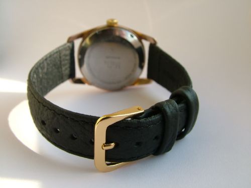 fig 2. Vintage gents 1950s MuDu Doublematic wrist watch