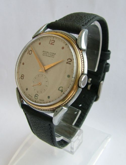 Gents 1950s Arkalitone Wrist Watch