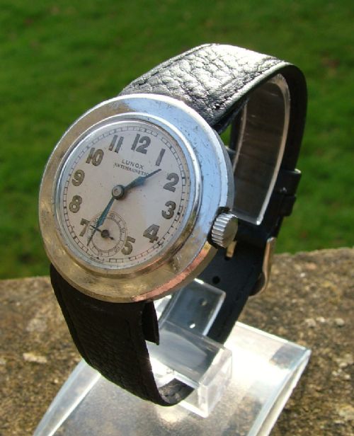 Gents 1930s Lunox Wrist Watch